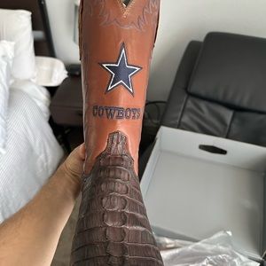 Lucchese Dallas Cowboys cayman boots. Very hard to find